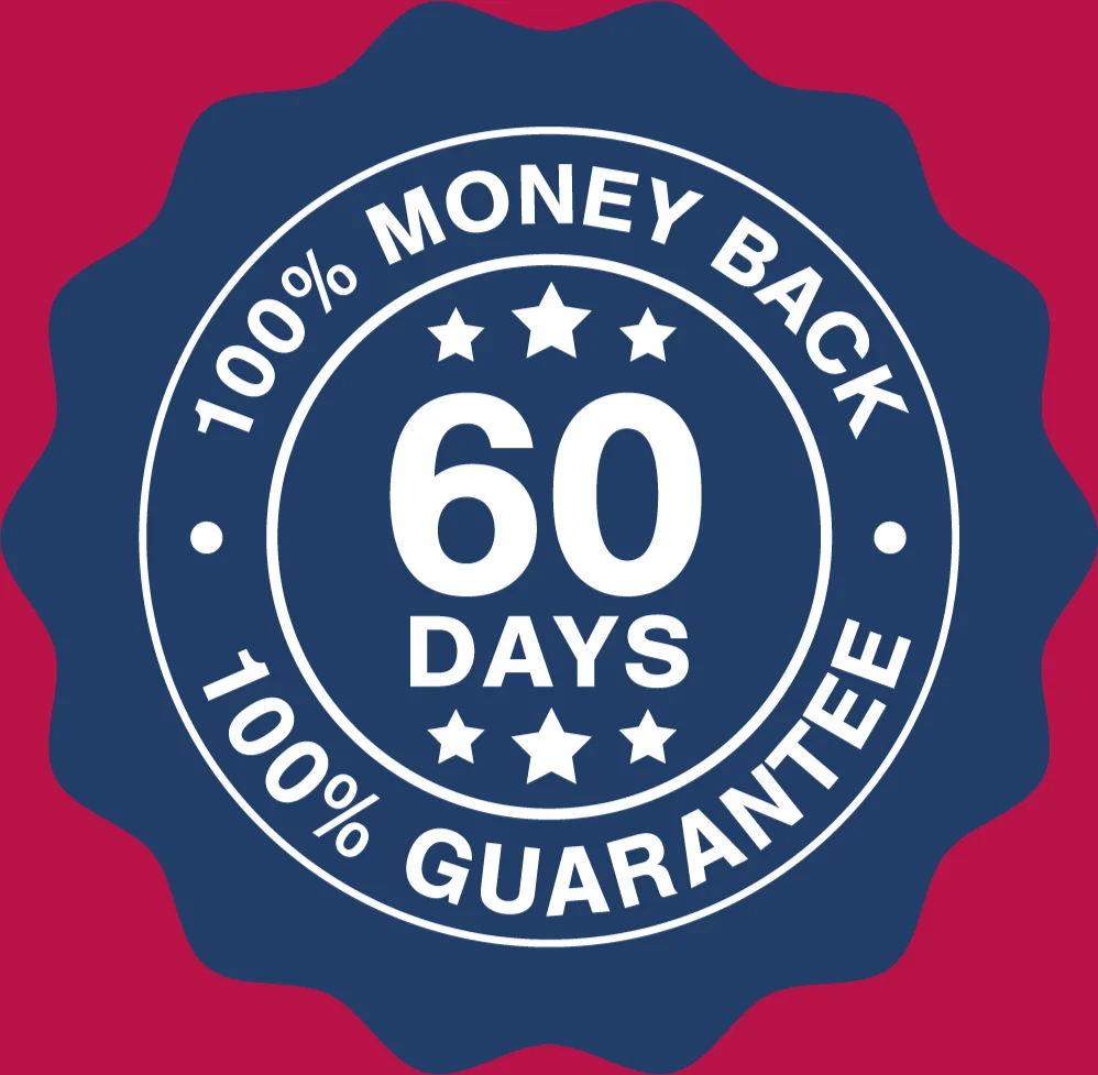 Glycovit Money Back Guarantee Seal